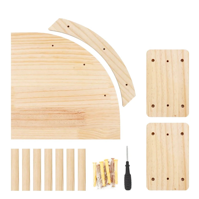 Hamac à Chat avec 3 Escaliers en Bois