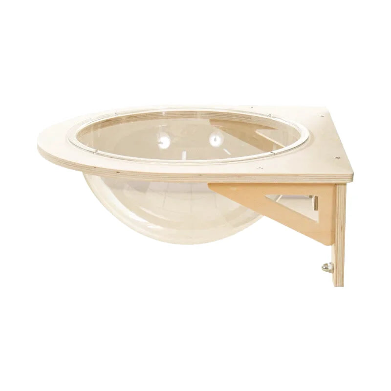 Hamac à Chat Bulle Transparent - Accroche à Ventouse